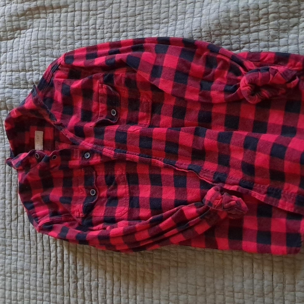 Jachs Men's Buffalo Plaid Button Up - Size L